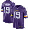 Image of Adam Thielen Minnesota Vikings Game Jersey - Purple 2019