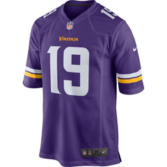 Adam Thielen Minnesota Vikings Game Jersey - Purple 2019