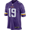 Image of Adam Thielen Minnesota Vikings Game Jersey - Purple 2019