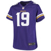 Image of Adam Thielen Minnesota Vikings Girls Youth Game Jersey - Purple 2019