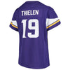 Image of Adam Thielen Minnesota Vikings Girls Youth Game Jersey - Purple 2019