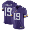 Image of Adam Thielen Minnesota Vikings Vapor Untouchable Limited Jersey - Purple 2019