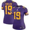 Image of Adam Thielen Minnesota Vikings Women's Color Rush Legend Player Jersey – Purple 2019