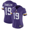 Image of Adam Thielen Minnesota Vikings Women's Vapor Untouchable Limited Jersey – Purple 2019