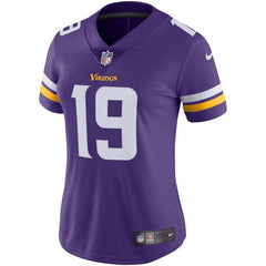 Adam Thielen Minnesota Vikings Women's Vapor Untouchable Limited Jersey – Purple 2019