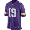 Image of Adam Thielen Minnesota Vikings Youth Game Jersey - Purple 2019