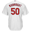 Image of Adam Wainwright St. Louis Cardinals Majestic Cool Base Player Jersey - White 2019