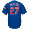 Image of Addison Russell Chicago Cubs Majestic 2016 World Series Bound Alternate Cool Base Player Jersey - Royal 2019