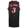 Image of Allen Iverson Philadelphia 76ers The Answer Soul Swingman Nickname Jersey - Black 2019