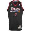 Image of Allen Iverson Philadelphia 76ers The Answer Soul Swingman Nickname Jersey - Black 2019