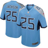 Image of Adoree' Jackson Tennessee Titans New Game Jersey – Light Blue 2019