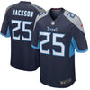 Image of Adoree' Jackson Tennessee Titans New Game Jersey – Navy 2019