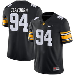 Adrian Clayborn Iowa Hawkeyes Game Jersey – Black 2019