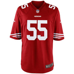 Ahmad Brooks San Francisco 49ers Youth Team Color Game Jersey - Scarlet 2019