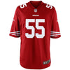 Image of Ahmad Brooks San Francisco 49ers Youth Team Color Game Jersey - Scarlet 2019