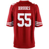 Image of Ahmad Brooks San Francisco 49ers Youth Team Color Game Jersey - Scarlet 2019