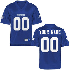 Air Force Falcons Personalized Football Name &amp; Number Jersey - Royal Blue 2019