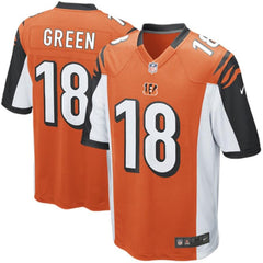 AJ Green Cincinnati Bengals Alternate Game Jersey - Orange 2019