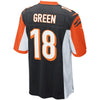 Image of AJ Green Cincinnati Bengals Game Jersey - Black 2019