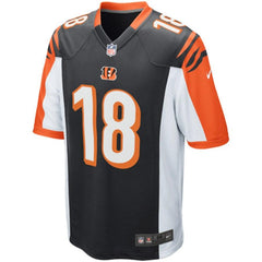 AJ Green Cincinnati Bengals Youth Team Color Game Jersey - Black 2019