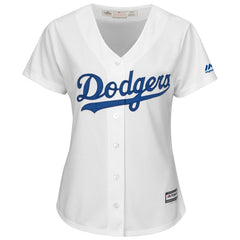 AJ Pollock Los Angeles Dodgers Majestic Women's Home Cool Base Player Jersey - White 2019