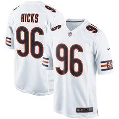 Akiem Hicks Chicago Bears Event Game Jersey – White 2019