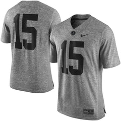 Alabama Crimson Tide Gridiron Gray Limited Football Jersey - Heather Gray 2019