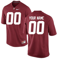 Alabama Crimson Tide Youth Custom Replica Football Jersey - Crimson 2019