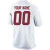 Image of Alabama Crimson Tide Youth Custom Replica Jersey - White 2019