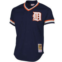 Alan Trammell Detroit Tigers Mitchell & Ness 1984 Cooperstown Collection Mesh Batting Practice Jersey - Navy 2019