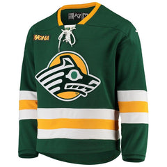 Alaska Anchorage Seawolves Replica Hockey Jersey – Green 2019