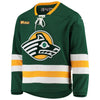 Image of Alaska Anchorage Seawolves Replica Hockey Jersey – Green 2019