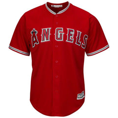 Albert Pujols Los Angeles Angels Majestic Official Cool Base Player Jersey - Scarlet 2019