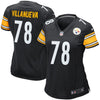 Image of Alejandro Villanueva Pittsburgh Steelers Women's Game Jersey – Black 2019