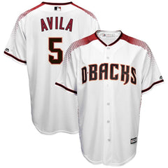 Alex Avila Arizona Diamondbacks Majestic Home Cool Base Player Jersey – White 2019