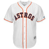 Image of Alex Bregman Houston Astros Majestic Home Official Cool Base Player Replica Jersey - White 2019