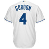 Image of Alex Gordon Kansas City Royals Majestic Official Cool Base Player Jersey - White 2019