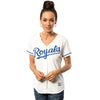 Image of Alex Gordon Kansas City Royals Majestic Women's Cool Base Player Jersey - White 2019