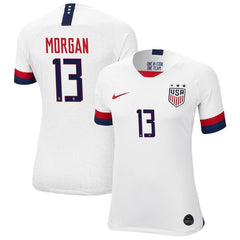 Alex Morgan USWNT Women's 2019 Home Replica Stadium Player Jersey – White 2019