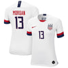 Image of Alex Morgan USWNT Women's 2019 Home Replica Stadium Player Jersey – White 2019