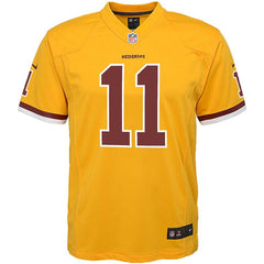 Alex Smith Washington Redskins Youth Color Rush Alternate Player Game Jersey – Gold 2019