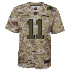 Alex Smith Washington Redskins Youth Salute to Service Game Jersey - Camo 2019