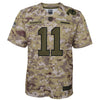 Image of Alex Smith Washington Redskins Youth Salute to Service Game Jersey - Camo 2019