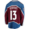 Image of Alexander Kerfoot Colorado Avalanche Breakaway Player Jersey – Burgundy 2019