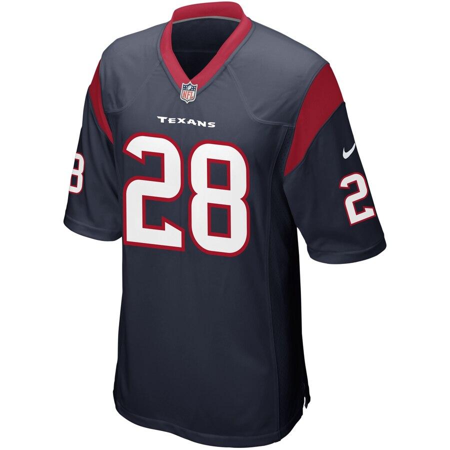 Alfred Blue Houston Texans Youth Team Color Game Jersey - Navy 2019