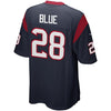 Image of Alfred Blue Houston Texans Youth Team Color Game Jersey - Navy 2019