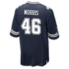 Image of Alfred Morris Dallas Cowboys Game Jersey - Navy 2019