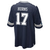 Image of Allen Hurns Dallas Cowboys Game Jersey - Navy 2019