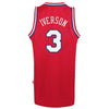 Image of Allen Iverson Philadelphia 76ers Hardwood Classics Swingman Jersey - Red 2019