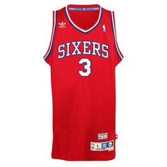 Allen Iverson Philadelphia 76ers Soul Swingman Nickname Jersey - Red 2019